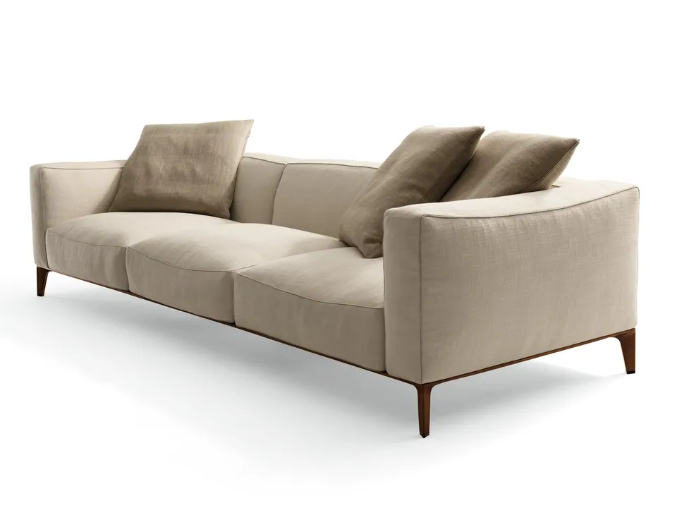 Giorgetti Aton 3 seater fabric sofa, Giorgetti furniture made in Meda, Italy