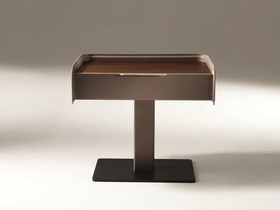 Giorgetti Corium wooden secretary desk / chest of drawers, photographed for the catalogue