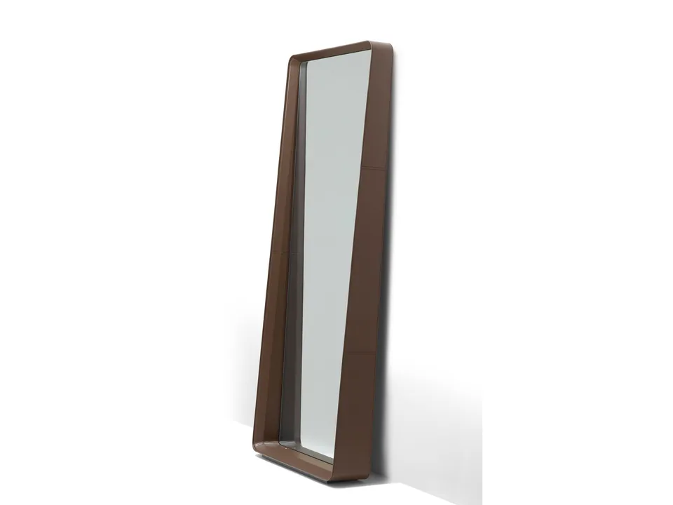 Giorgetti Frame freestanding rectangular framed mirror, photographed for the catalogue