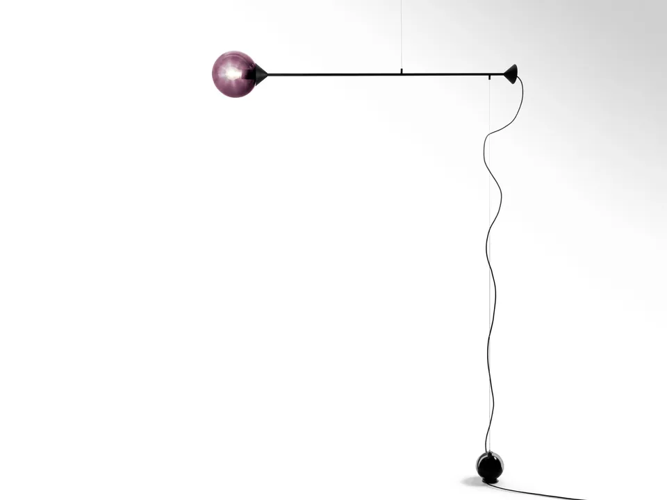 Giorgetti Kendama pendant lamp, photographed for the catalogue