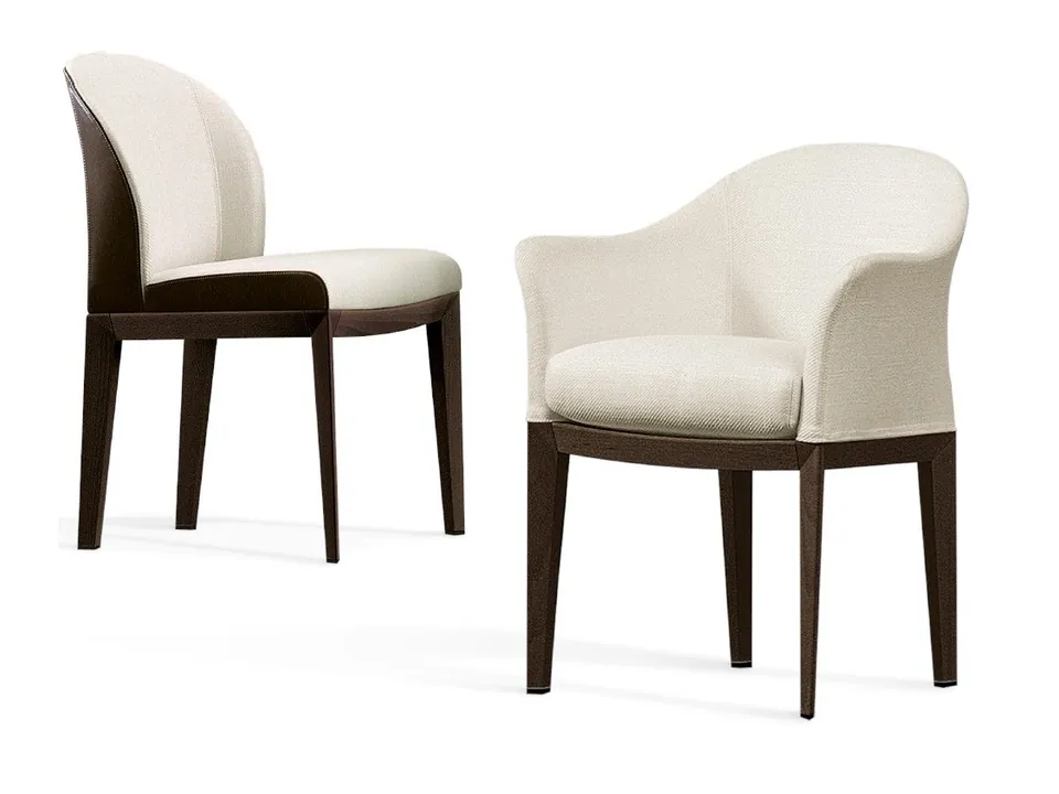 Giorgetti Normal armchair with armrests, photographed for the catalogue